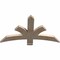 Ekena Millwork Davenport Smooth Timber Gable Bracket, Douglas Fir, 36"W x 21"H x 1 1/2"D x 3 1/2"F, 14/12 Pitch GBW036X21X0204DAV00SDF - alternate 5
